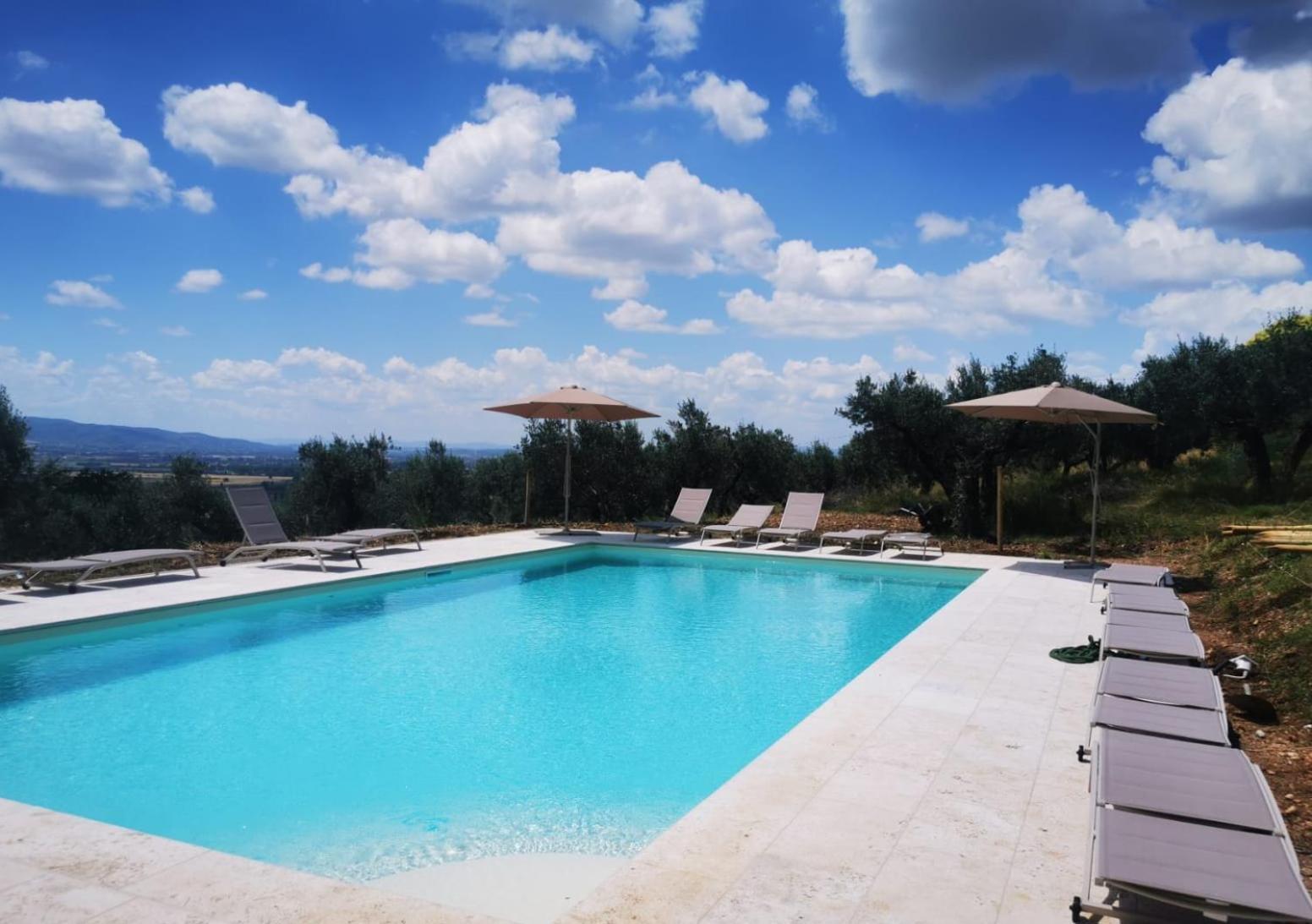 Agriturismo Villa Val D'Olivi Capodacqua  エクステリア 写真
